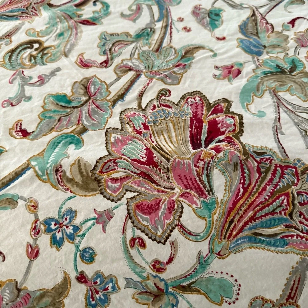 Lauren Ralph Laureni Antigua Paisley Twin Size Comforter 100% Cotton